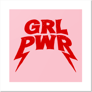 Grl pwr Posters and Art